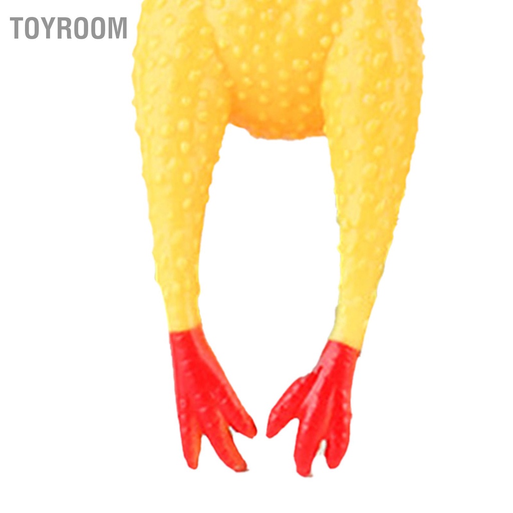 ToyRoom Gà La hét Đồ chơi cho chó Màu vàng Giảm căng thẳng Vui nhộn An toàn gà kêu người lớn Trẻ em