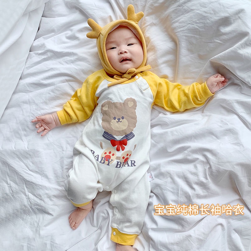 Quần Áo Sơ Sinh Mùa Xuân Thu Cho Bé