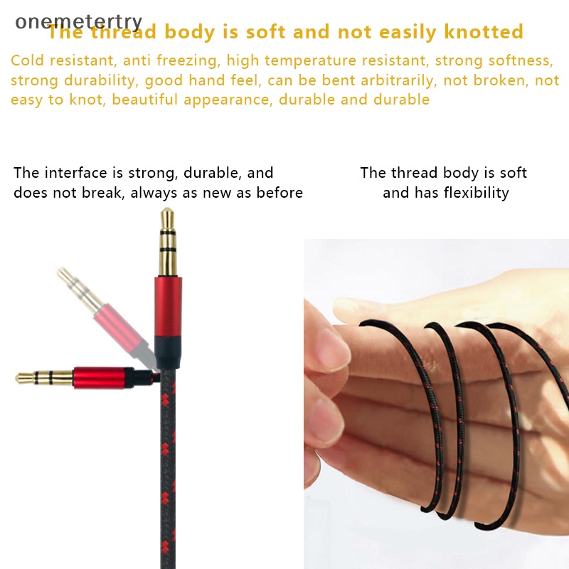 Dây Cáp Âm Thanh 3.5mm male Sang male Cho Điện Thoại / Máy Tính