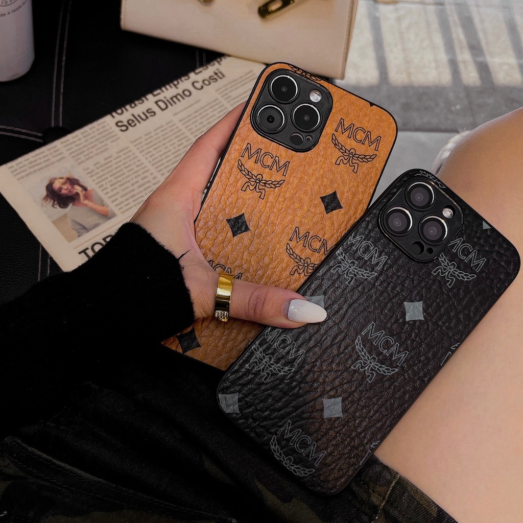 Ốp lưng iphone DA SẦN MC FULL VIỀN 4 CẠNH 7plus/8plus/xs max/11/11promax/12promax/13promax/14promax