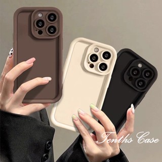 Dành Cho OPPO A3X A60 A79 A38 A18 A58 A17k A78 A57 A5s A76 A96 A16s A15s A16k A77s A7 A3s A5 A9 2020 A54 A74 A95 A94 A93 A53 2020 Vỏ Điện Thoại Màu Trơn Đơn Giản Màu Kẹo Mềm