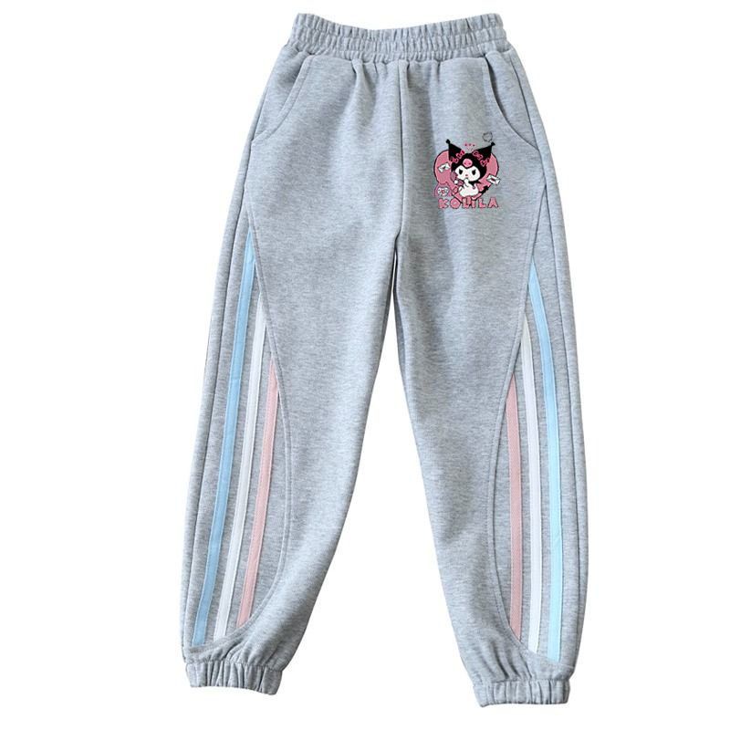 Quần Dài Thể Thao Phong Cách kuromi Thời Trang Xuân Thu Mới Dành Cho Bé Gái