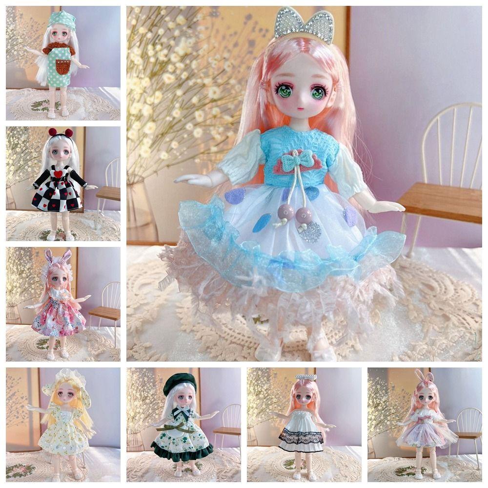 Mmluck bjd Mắt Búp Bê Mắt To 3d Nhiều Màu Có Thể Tháo Rời diy