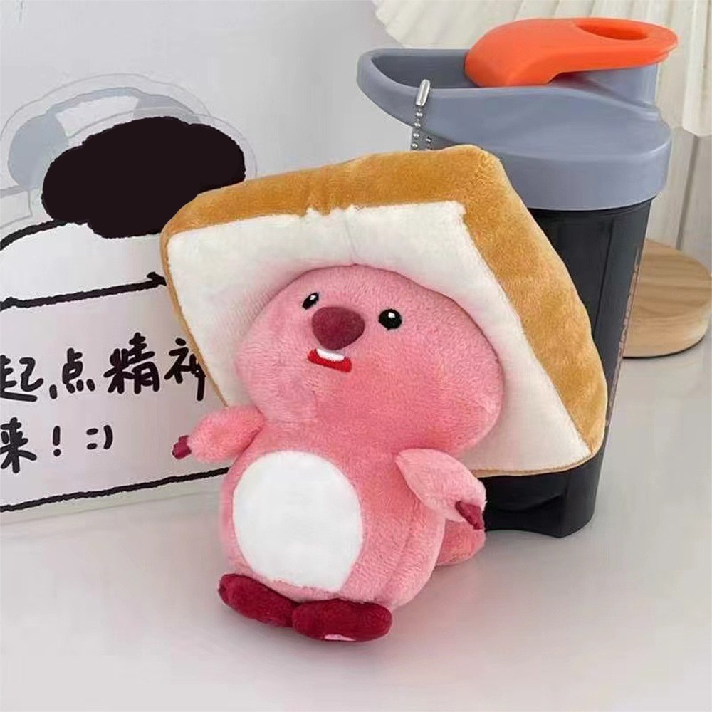 Pororo Loopy Đồ Chơi Gấu Móc Khóa Hải Lý Loply Lopso Mũ Gấu-Mũ Thỏ-Chó Đẹp Mũ Túi Phụ Kiện AubessDS