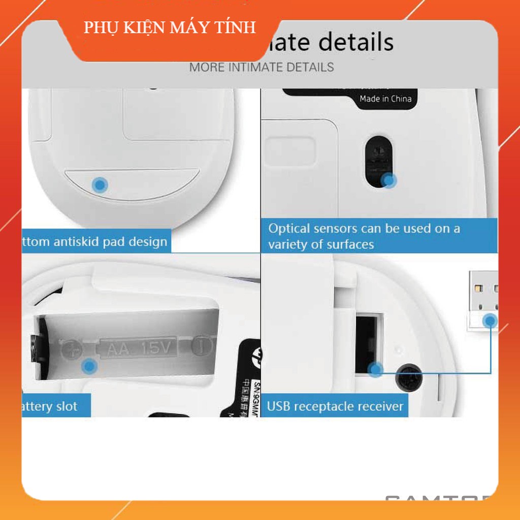 Chuột Không Dây Hp S1000 Plus 1600dpi | BigBuy360 - bigbuy360.vn