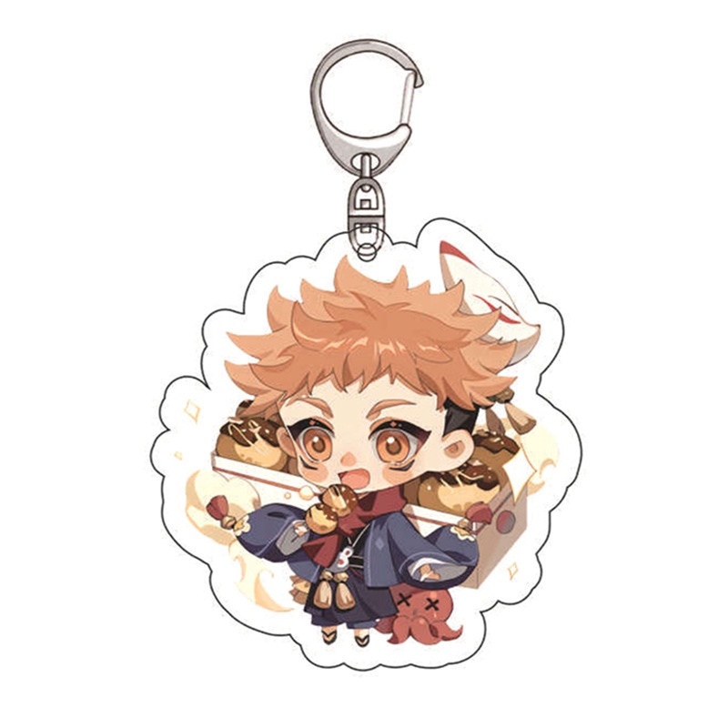 Tmdbyx Móc khóa acrylic in hình nhân vật trong phim anime Jujutsu Kaisen hai mặt nhiều kiểu dáng tùy chọn