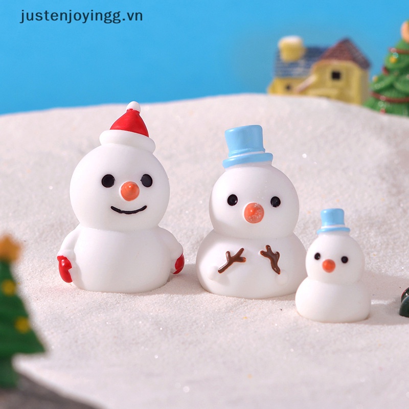 1 Mô Hình Tuần Lộc Giáng Sinh mini Bằng Nhựa resin Trang Trí Tiểu Cảnh