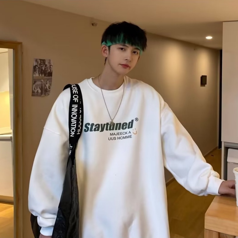 Áo hoodie Mùa Đông Phong Cách hip hop Đường Phố Hàn Quốc Cho Nam Cỡ Lớn m-8xl