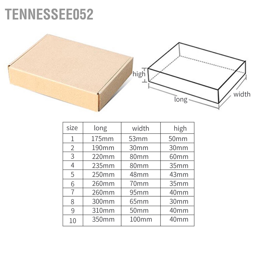Tennessee052 Hộp giấy siêu cứng 3 lớp Có thể tái sử dụng Bao bì có chế đóng gói bánh pizza để làm quà tặng Art Craft