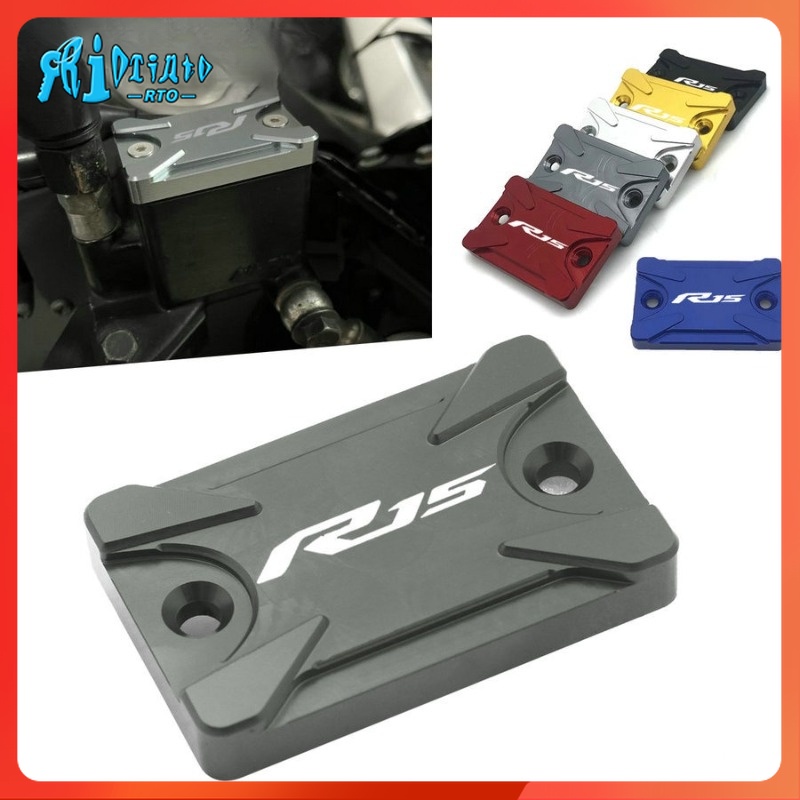 Rtomp RtoMPFor YAMAHA YZF R15 V3 V4 R15M FFZS V3 2017 -2021 Hợp Kim Nhôm CNC Phanh Trước Nắp Thủy Lự