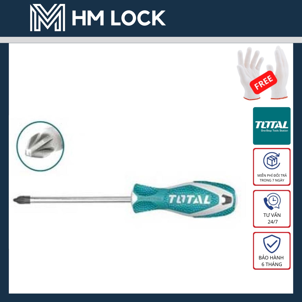TUA VÍT BAKE PH3, 8x200MM TOTAL - HÀNG CHÍNH HÃNG - THT22836 - HM LOCK