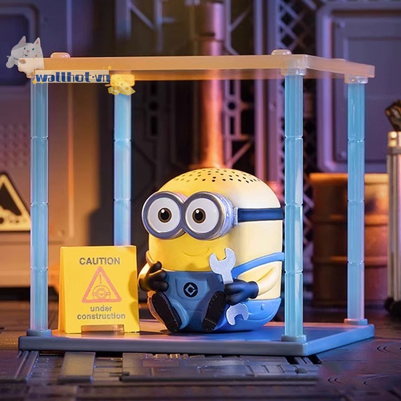 Wallhot > Đồ Chơi Mô Hình Hộp Quà Tặng Sinh Nhật Huyền Bí Mẫu pop mart minions at work