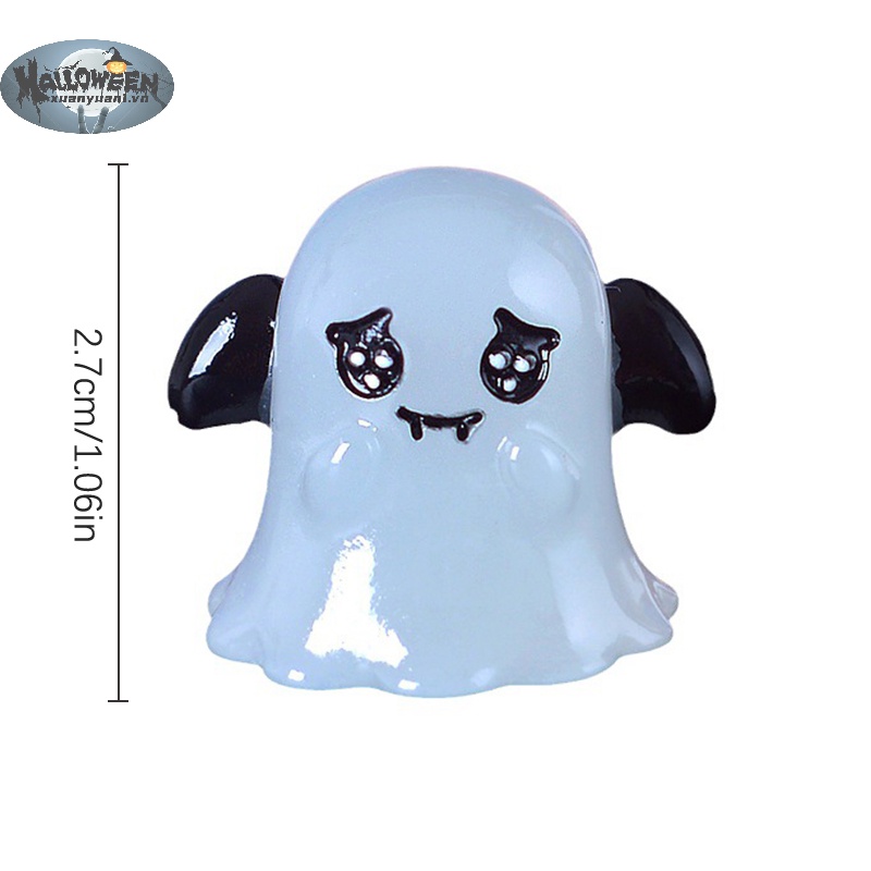 Set 6 Tượng Cú Dạ Quang Trang Trí halloween vn