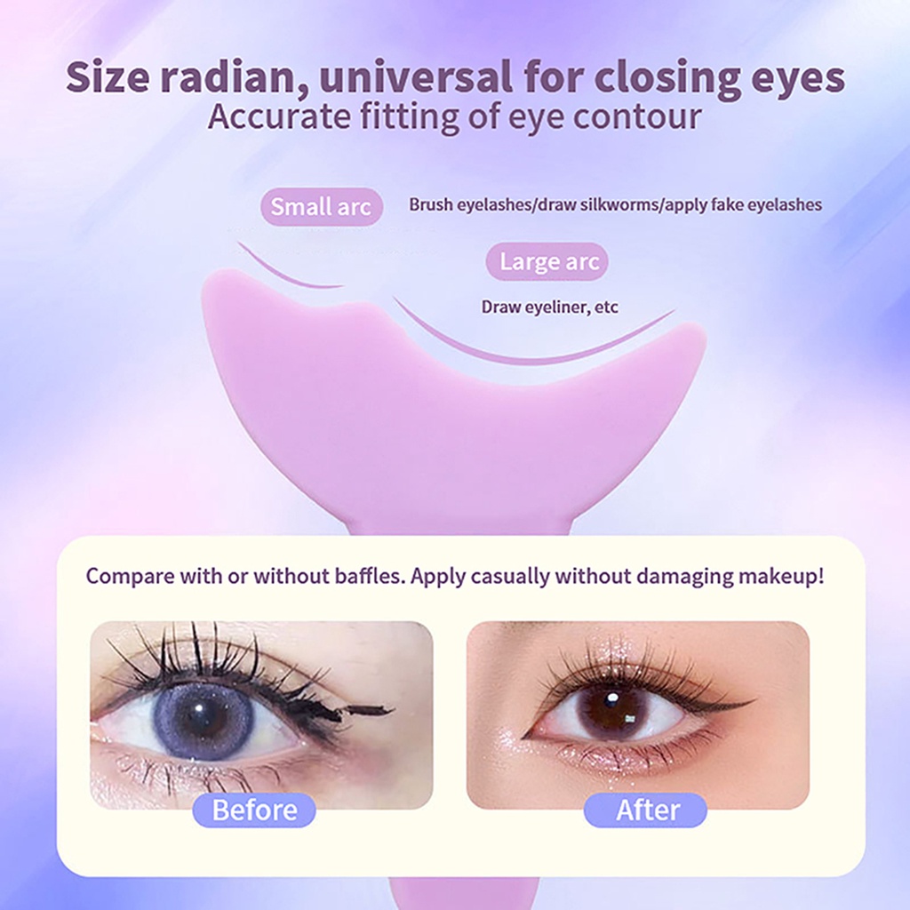 Mascara Kiêm Bút Kẻ Mắt Đa Năng Trang Điểm Chuyên Nghiệp Bằng silicone 2024