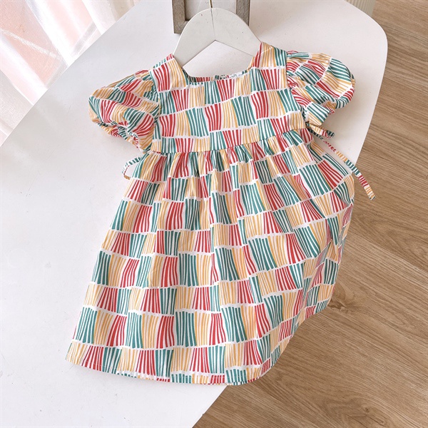 VÁY TAY BỒNG KHOÉT LƯNG OP1064