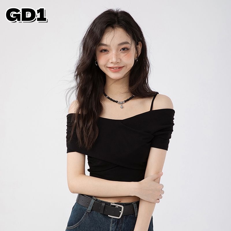 Girl's Paradise.VN áo phông áo thun nữ croptop baby tee Cổ điển Dễ thương Fashion thời trang A29J1ZC38Z230922