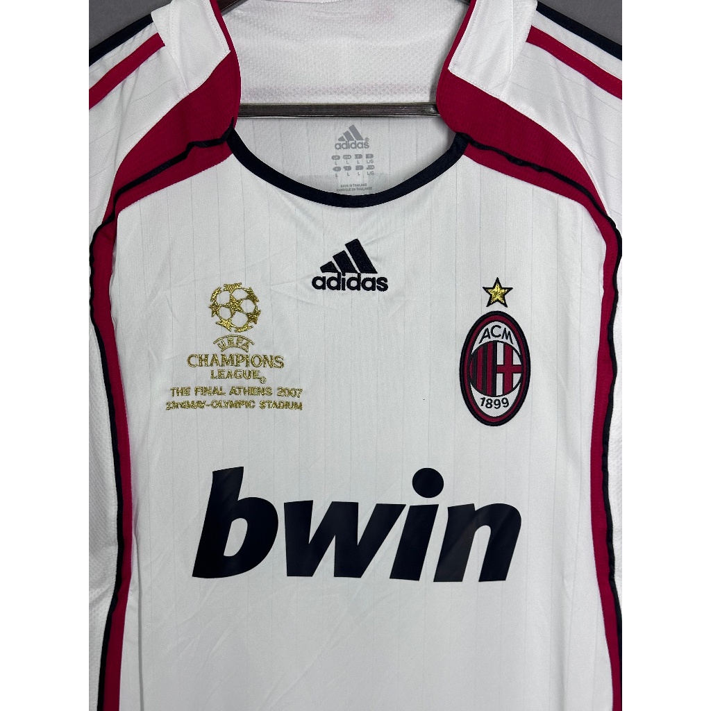 Áo Thun Bóng Đá Ngắn Tay Đội Tuyển Kakashi maldini ac milan 2006-2007