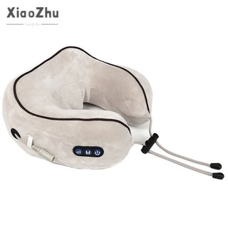 Xiaozhubangchu Gối massage Cổ Hình Chữ u Tiện Dụng Khi Đi Du Lịch
