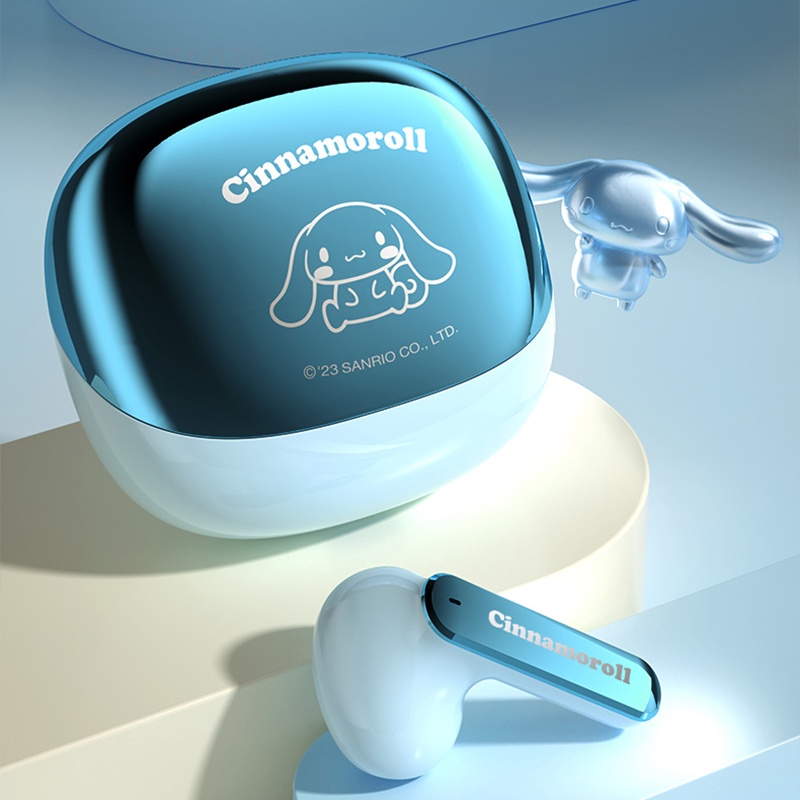 Sanrio Tai Nghe Không Dây ej-800 bluetooth 5.3 kuromi cinnamoroll pochacco Âm Thanh Siêu Dài Bằng Kim Loại Chất Lượng Cao