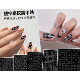 Sticker dán móng tay họa tiết da báo độc đáo