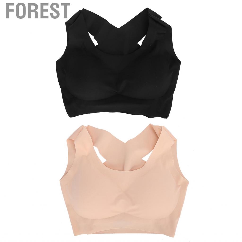 Forest Front Buckle Strapless Bra  Nylon + Polyurethane Upswing Effective for Women Posture Correction Bad