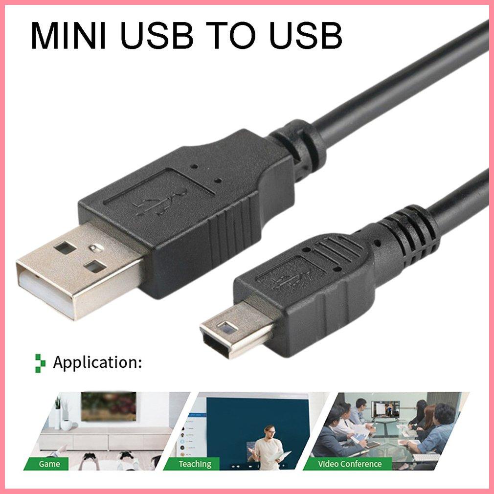 1.5M Data Cables Mini USB To USB T-port Four Cores Fine Workmanship Cable