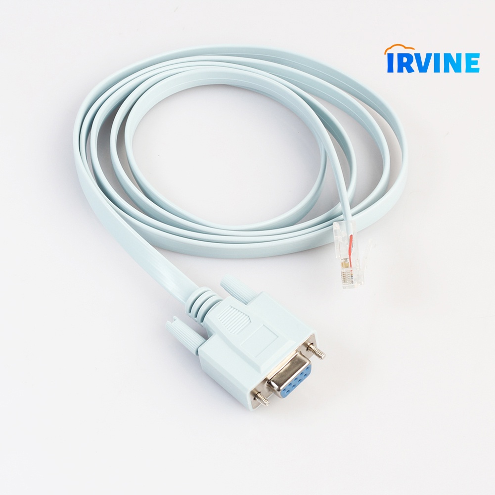Dây CáP MáY Bay ĐiềU KhiểN Từ Xa 5ft 9pin db9 rs232 Sang rj45 cat5