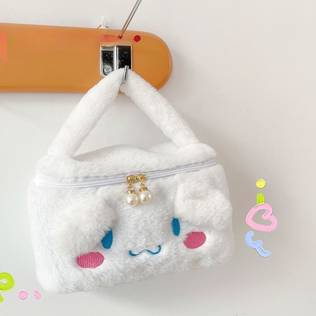 Sanrio Túi Đựng Mỹ Phẩm Hình Kuromi cinnamoroll Dễ Thương