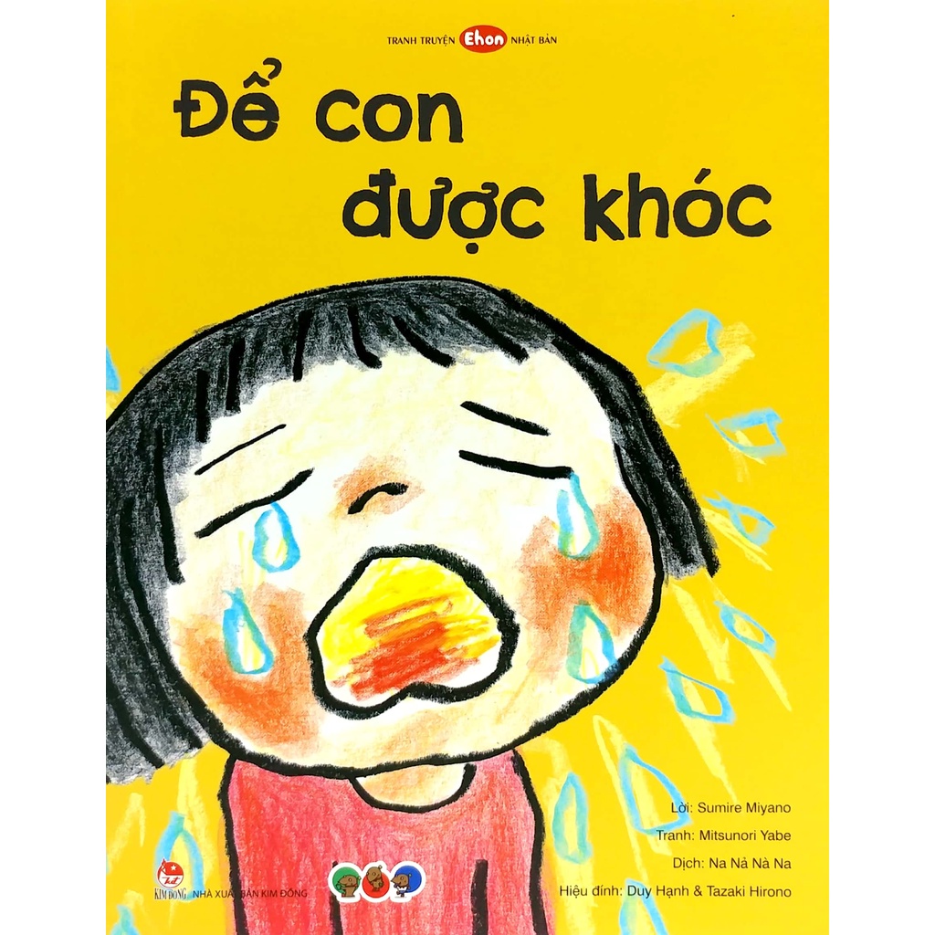 Sách Ehon - Để Con Được Khóc