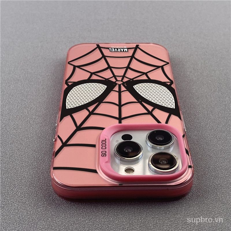 Ôp Điện Thoại Hình spiderman Cho iphone 15promax 14promax 15pro 14pro 15 14 13 12 11Promax 13promax xr xs max 7plus 8plus 12pro 15plus Ốp