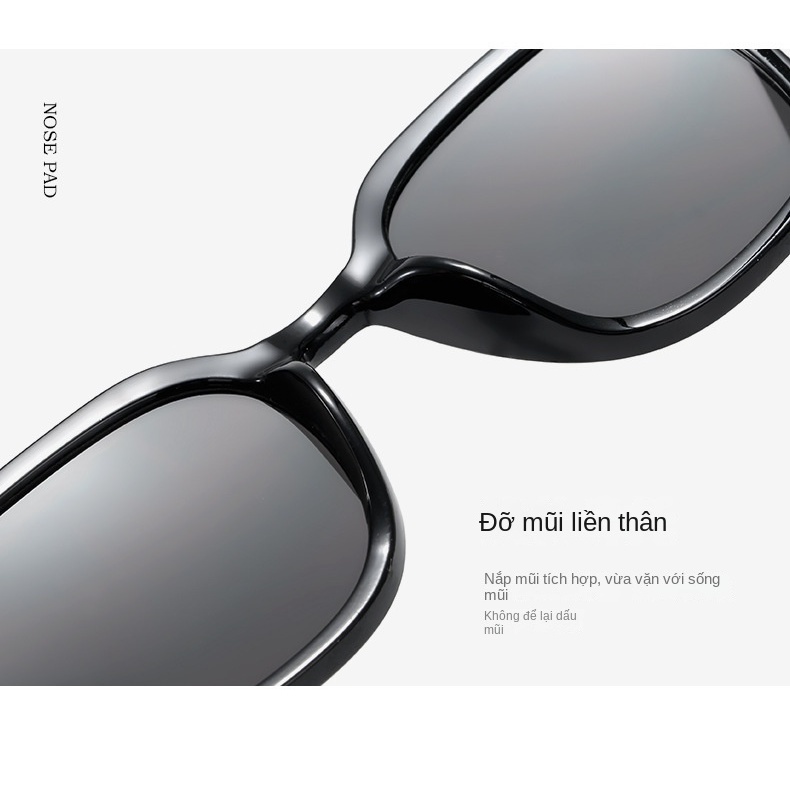 Mới Kính Mát Gọng Vuông Dày Dặn Phong Cách retro Thời Trang Cho Nam Nữ