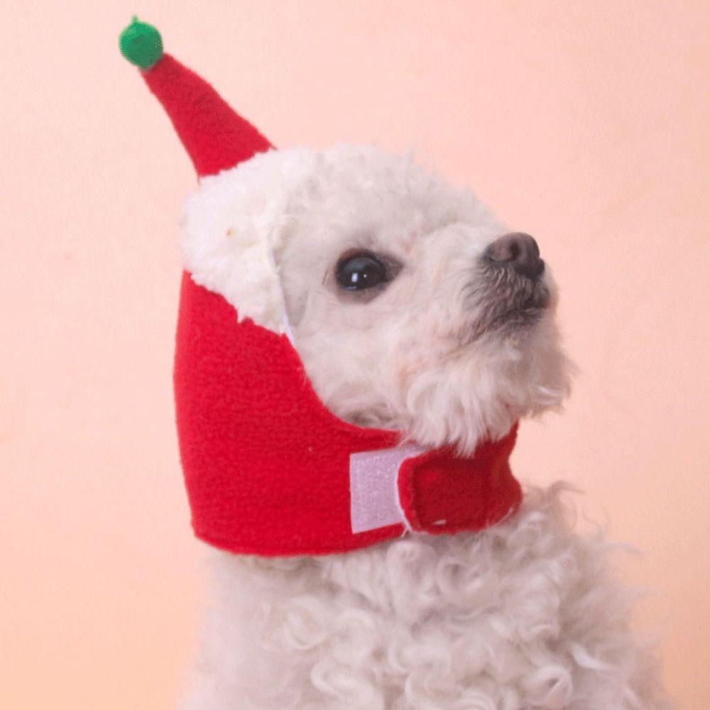Nón Hóa Trang Ông Già Noel Thời Trang Làm Phụ Kiện Chụp Ảnh Cho Thú Cưng