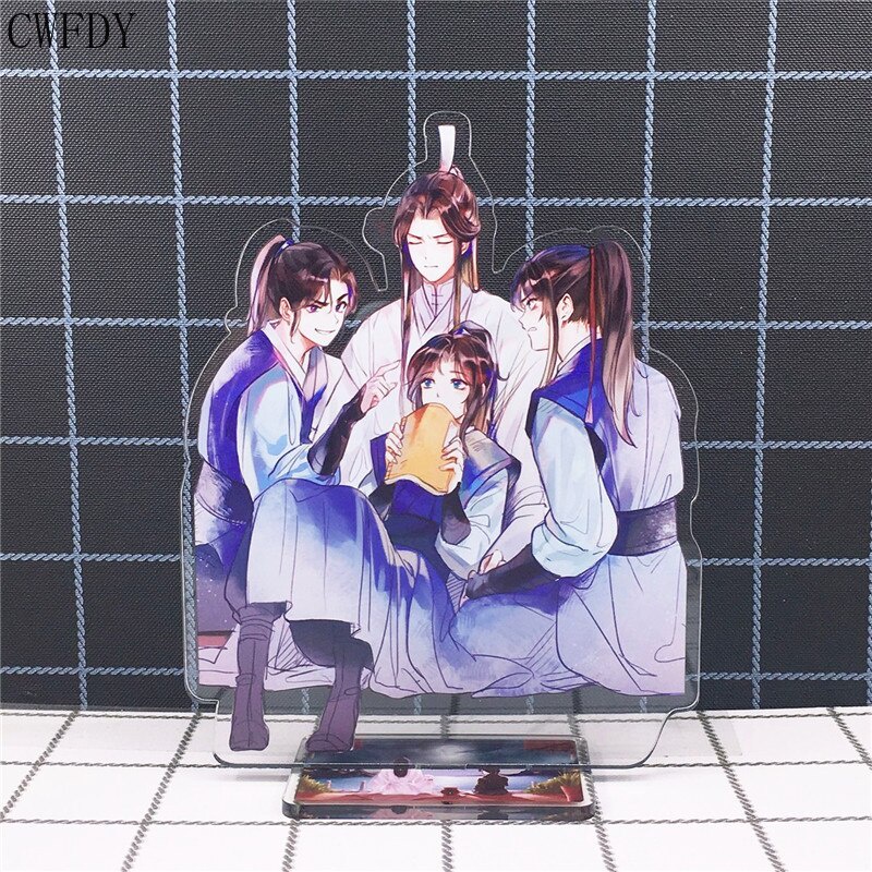 Mô hình Standee HUSKY VÀ SƯ TÔN MÈO TRẮNG CỦA HẮN BL đam mỹ Mặc Nhiên Sở Vãn Ninh Acrylic manhua trang trí trưng bày