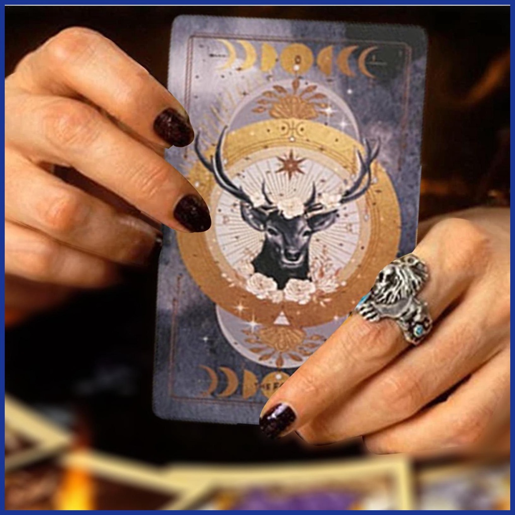Bộ Thẻ Trò Chơi board game lucine tarot midnight oracle Cho Gia Đình Và Bạn Bè