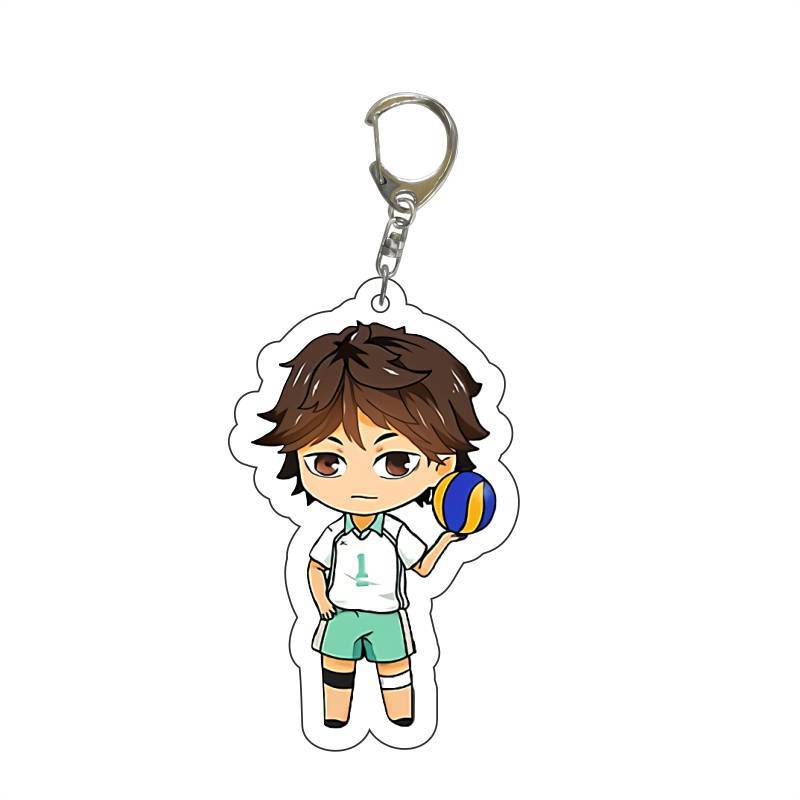 Haikyuu Móc Chìa Khóa acrylic In Hình Nhân Vật Hoạt Hình Nhật Bản tobio Kina hinata shoyo