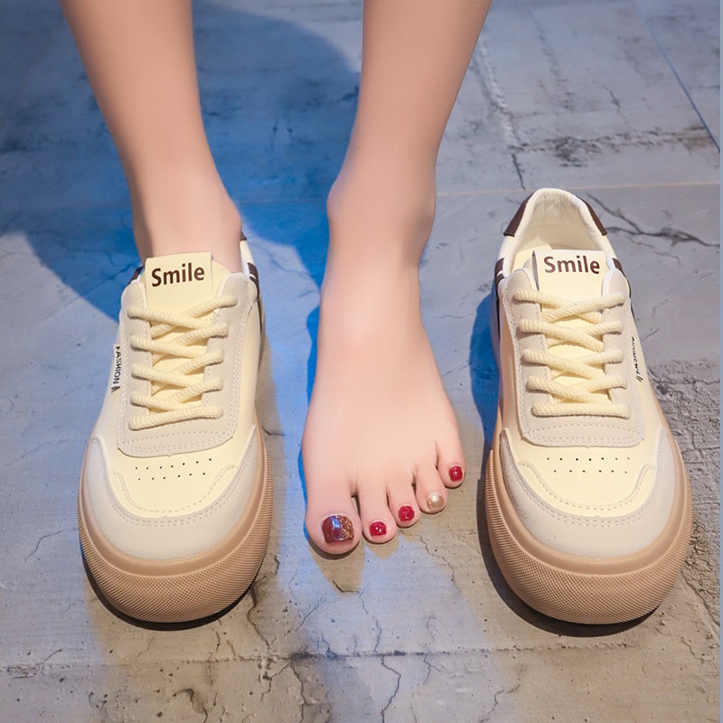 Az Giày Thể Thao Đế Dày Thoáng Khí Phối Màu Phong Cách retro 2023 Cho Nữ