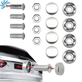 Bộ ốc vít / ốc vít gắn biển số xe hơi bằng thép không gỉ