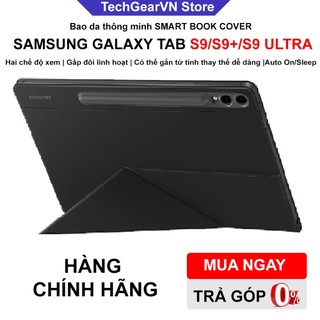 Bao da smart book cover samsung galaxy tab s9/s9+/s9 ultra - việt nam