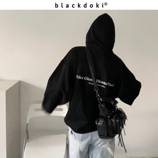  BLACKDOKI Áo hoodie unisex basic-Fdrs Hoodie nỉ bông dày dặn cá tính hiện đại 