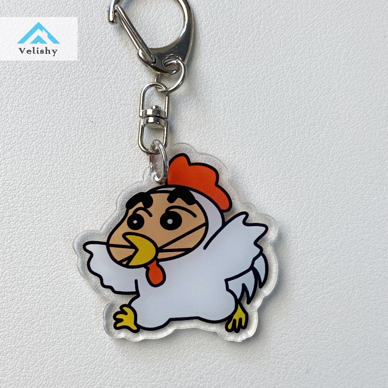 Velishy Mô Hình Búp Bê shin-chan Hoạt Hình Bằng acrylic