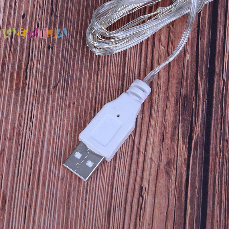 Dây Đèn led Trang Trí 2m 20led 3m 30led usb