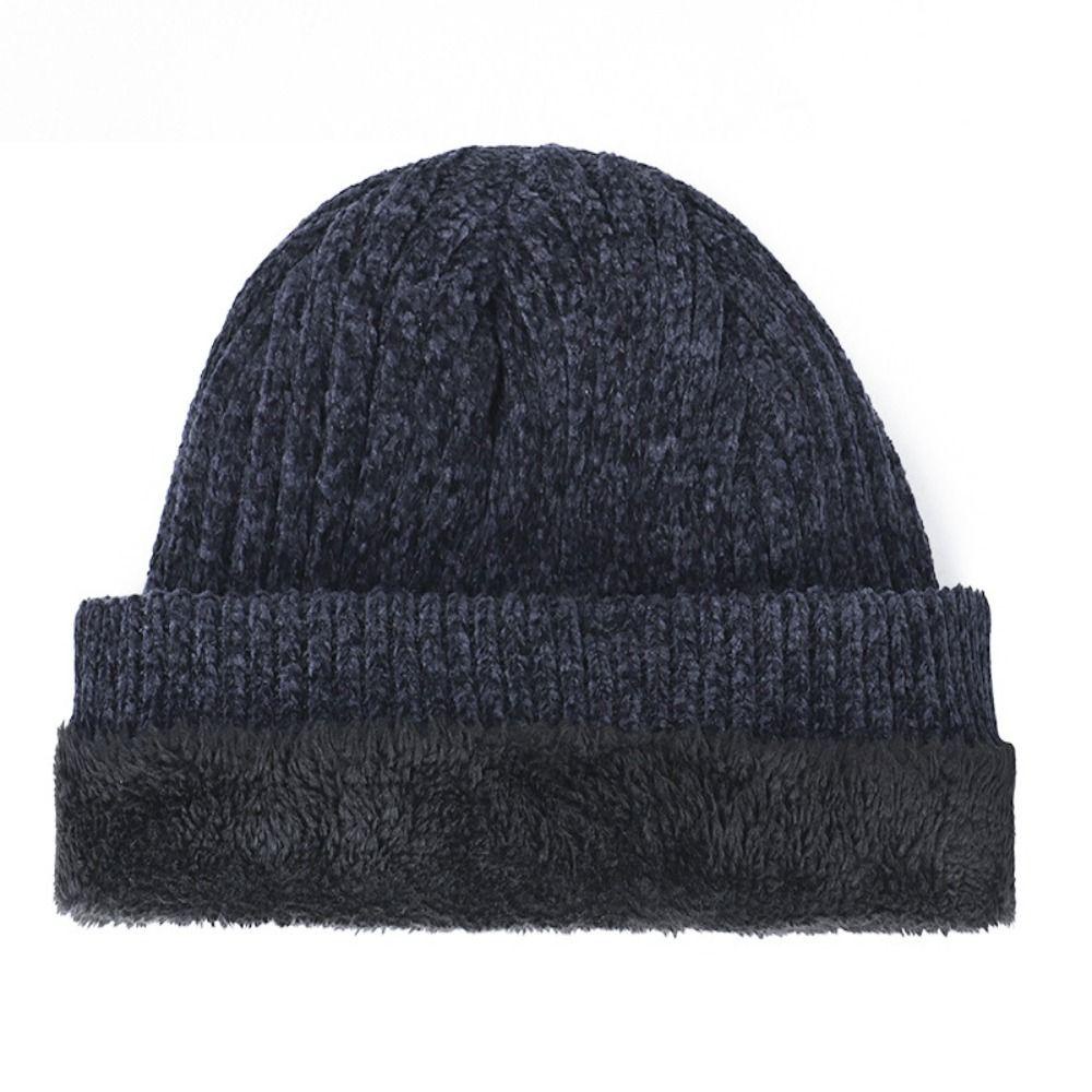 Future Mũ Beanie Dệt Kim Mềm Co Giãn Giữ Ấm Thoải Mái Thời Trang Mùa Đông Cho Nam