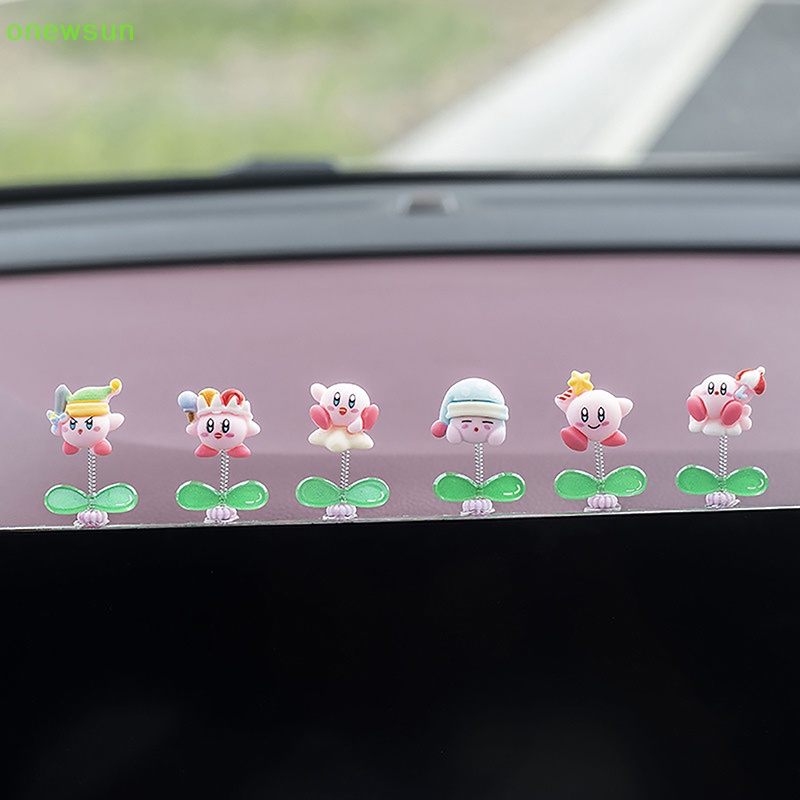 Onewsun Phụ Kiện Hoạt Hình Lắc Đầu Trang Trí Nội Thất Xe Hơi Dễ Thương Mới