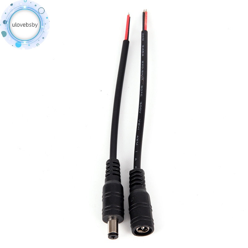 Set 5 Cặp Phích Cắm Điện dc 5.5x2.1mm male + female Tiện Dụng