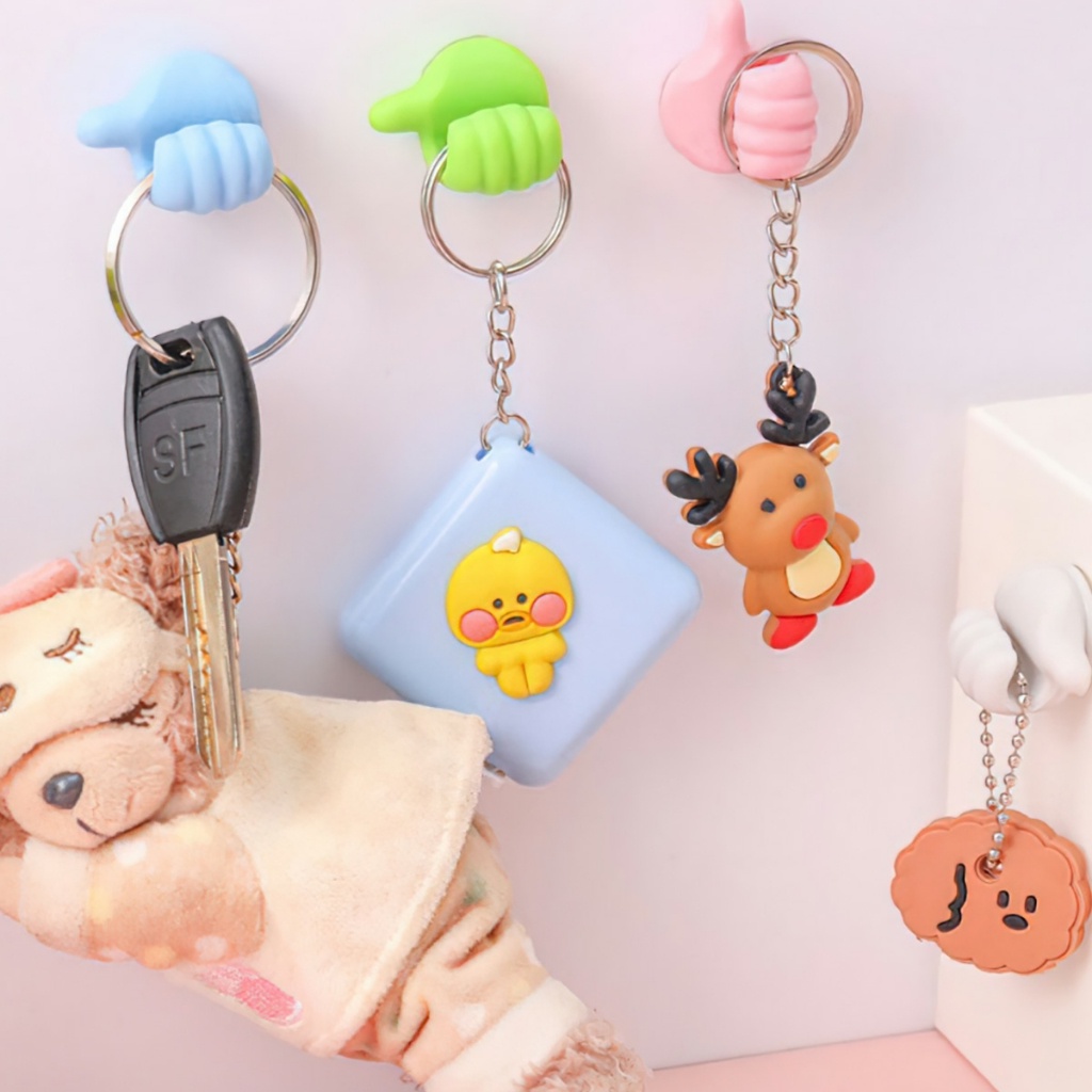 Miếng Dán Tường Hình Bàn Tay Tiện Lợi Dễ Thương Cố Định Dây Sạc Đa Năng - Giao màu ngẫu nhiên - L.H Store