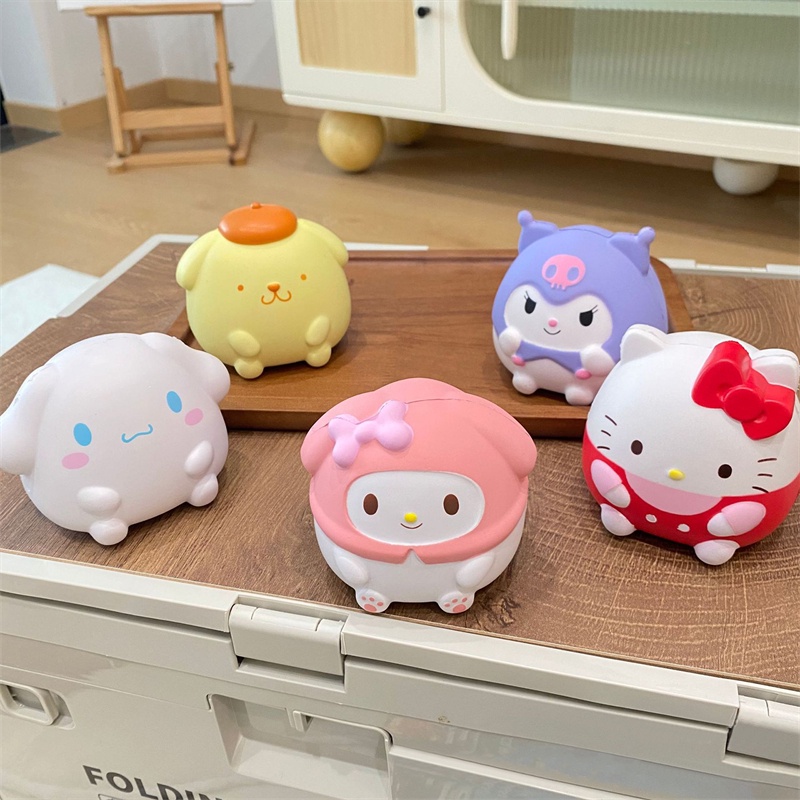 Hàng Mới Về Mới Đồ Chơi Nắn Bóp Hình Cốc Cà Phê sanrio Hoạt Hình Giảm Căng Thẳng