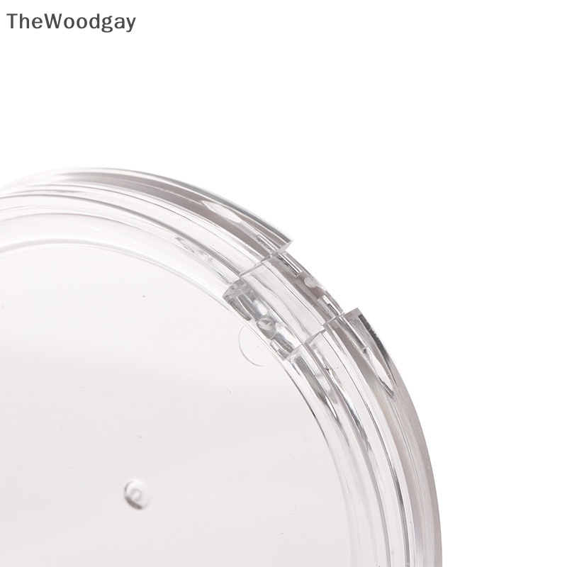 Hộp Phấn Má Hồng Rỗng Trong Suốt 8.5ml Kèm Chảo Nhôm Đường Kính Trong 59mm