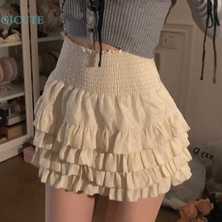 Chân váy xếp ly ngắn xếp tầng phong cách ba lê dành cho nữ