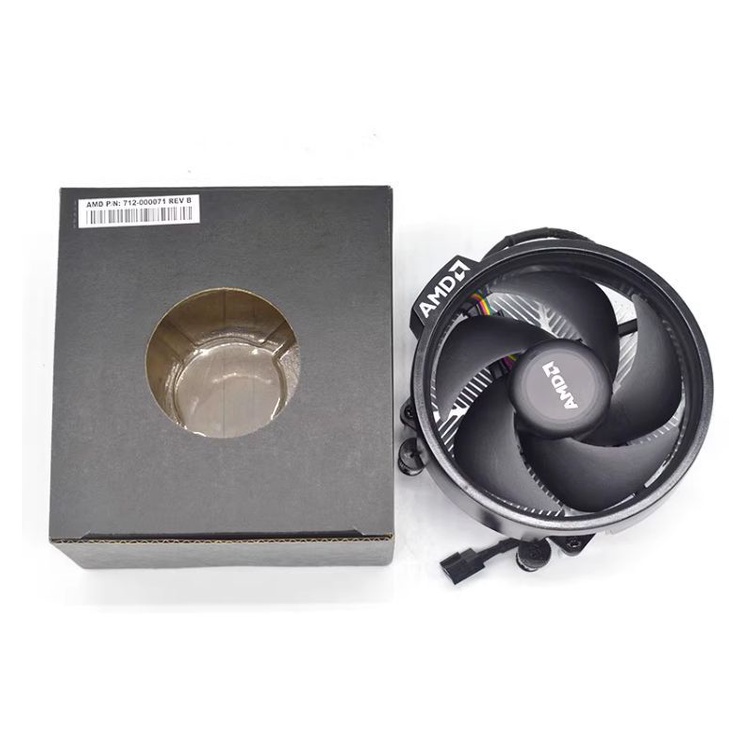 Bộ Tản Nhiệt AMD chính hãng quạt tản nhiệt bằng nhôm không đèn 56mm High R5 4500/5500/5600G