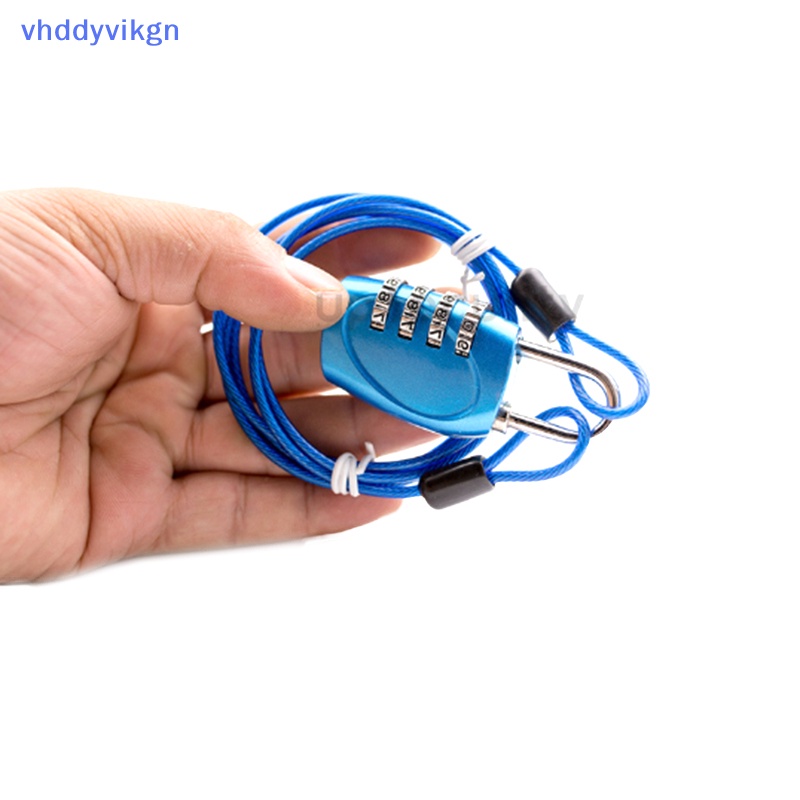 Dây Khóa Xích Xe Đạp 2M vhdd Bằng Thép Bện Chắc Chắn Vn vn vn